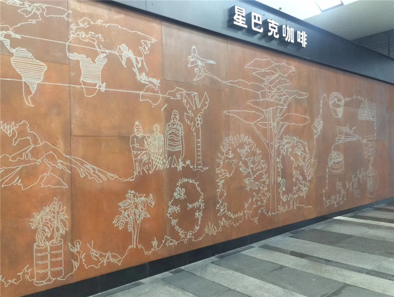 武威耐候钢幕墙